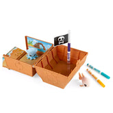 Set Juego Scribble Scrubbie Cofre Tesoro Océano